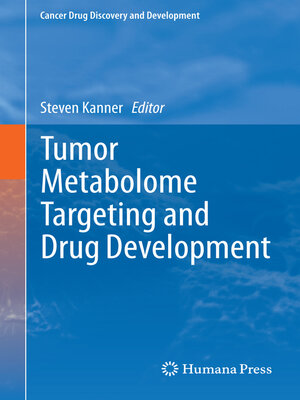 cover image of Tumor Metabolome Targeting and Drug Development